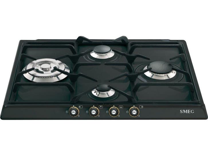 Smeg SR764AOD - Gaskookplaat - 4 zones - Antraciet, Electroménager, Cuisinières, Envoi