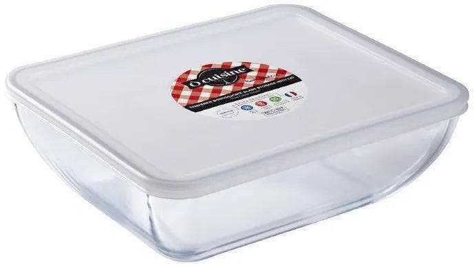 O Cuisine Bewaarbox Glas met Deksel - 1,3L, Maison & Meubles, Cuisine| Tupperware, Envoi