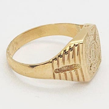Ring - 18 karaat Geel goud, Bijoux, Sacs & Beauté, Bagues