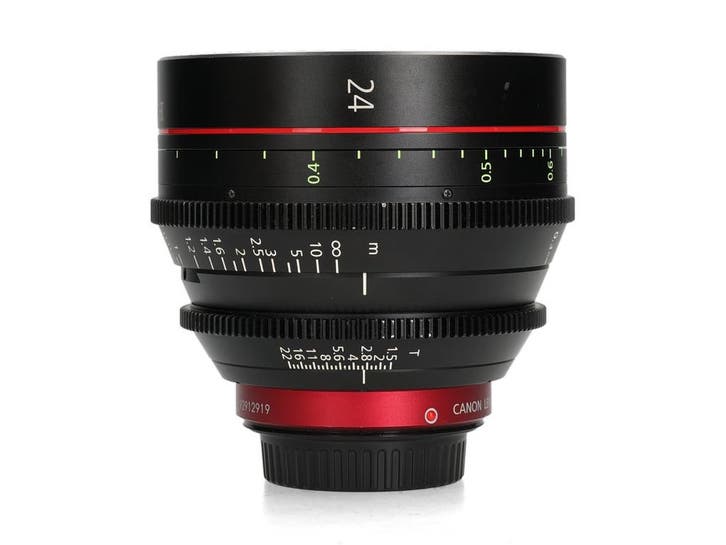 Canon CN-E 24mm T1.5 - Canon EF - Groothoeklens, Audio, Tv en Foto, Foto | Lenzen en Objectieven, Ophalen of Verzenden