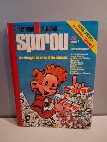 Spirou (magazine) - Recueils N°142 au N°145 - 4 Album -