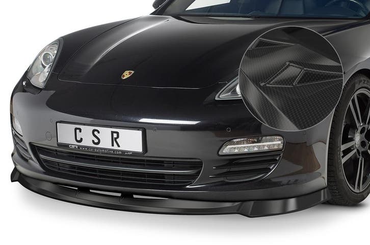 Cup spoilerlip met ABE voor Porsche Panamera 970 CSL445-C, Auto-onderdelen, Carrosserie, Nieuw, Verzenden