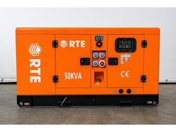 Veiling - RTE noodstroom-aggregaat 50kVa diesel