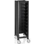 Regaalwagen | MENSA BLACK | Aluminium/Hout | 10 Etages (1/1, Zakelijke goederen, Horeca | Keukenapparatuur, Verzenden, Nieuw in verpakking