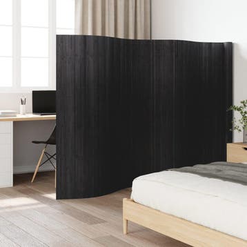 vidaXL Kamerscherm breedte 600 cm hoogte 165 cm bamboe grijs, Huis en Inrichting, Verzenden, Nieuw