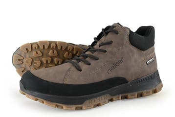 Rieker Veterboots in maat 45 Zwart, Verzenden, Zwart, Boots, Zo goed als nieuw
