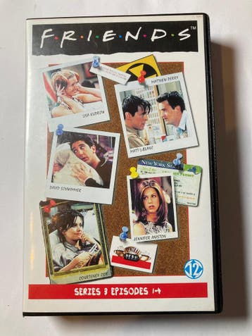 FRIENDS SERIES 3 EPISODES 1 - 4 (VHS), Gebruikt