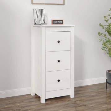 Wit Dressoir | Retour deal | Knallerprijs, Huis en Inrichting, Minder dan 50 cm, Verzenden, Rustiek, Zo goed als nieuw