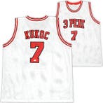 NBA - Toni Kukoc - Autograph & Inscription HOF 21 - Witte, Nieuw