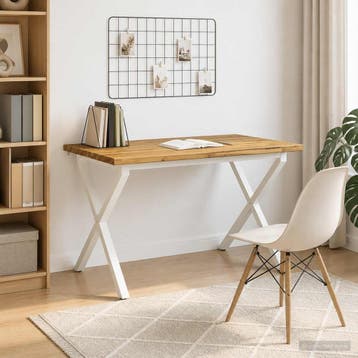 vidaXL Eettafel met levendige rand 120 x 80 x 75 cm, Verzenden