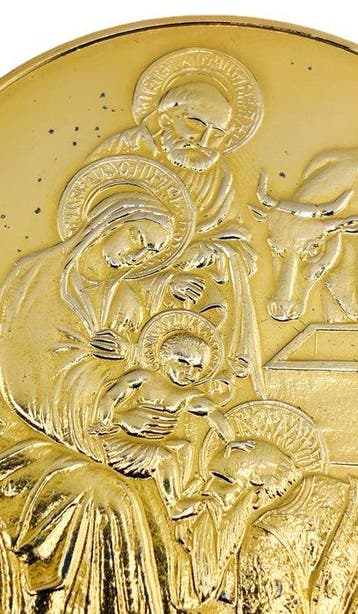Europa. Medalla plata 999 dorada – Reproducción Gentile da