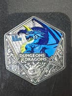 Monde. Medal Dungeons and Dragons - Blue Dragon - Silver
