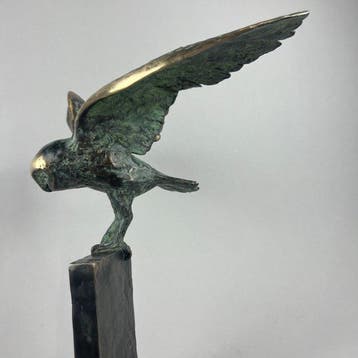 J. Zak (XX-XXI) - The owl - Bronze