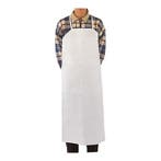 Kookschort | Wit | Polyester | 850x1100mm EMGA, Verzenden, Nieuw in verpakking