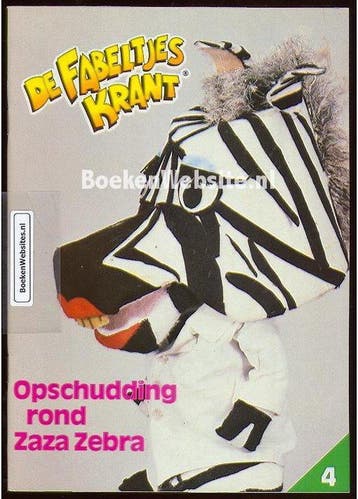 FABELTJESKRANT Opschudding rond Zaza Zebra - Valkenier, Verzenden, Nieuw