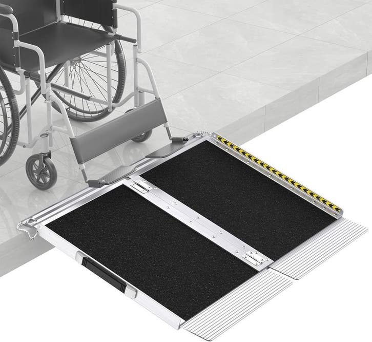 Rolstoeloprit 61cm | Retour deal | 34% korting!, Diversen, Rolstoelen, Inklapbaar, Zo goed als nieuw, Verzenden