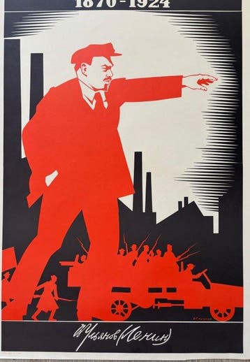 URSS Lenin - Manifesto sovietico – Propaganda URSS Alexander