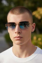 Cartier - Nuovi Cartier occhiali da sole Rimless Piccadilly