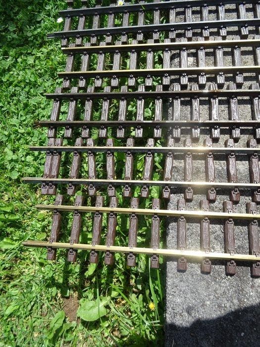LGB, Piko, Thiel G - Modeltreinsporen (9) - 9 x recht spoor,, Hobby en Vrije tijd, Modeltreinen | Overige schalen