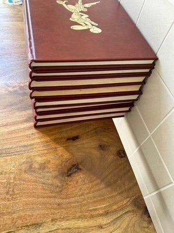 Astérix 1 t/m 8 - Kunstleren bundelingen - 8 Album - EO -, Boeken, Stripverhalen, Nieuw