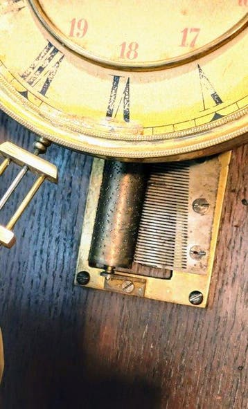 Slingerklok - Junghans - Antiek - Eik - 1910-1920 - Weense