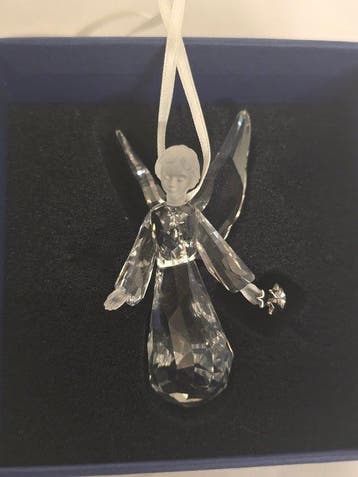 Swarovski - Beeldje - Angel ornament 2008 Lim. ed - 939734 -