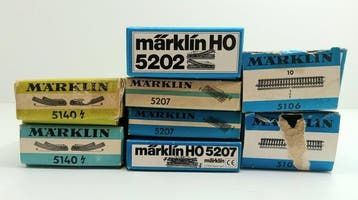 Märklin H0 - 5140/5202/5207/5106 - Modeltreinsporen (29) -, Hobby en Vrije tijd, Nieuw