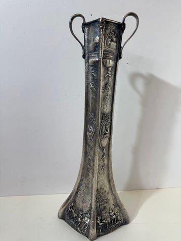 Barbour Silver Company, USA - Vaas - Verzilverd -, Antiek en Kunst