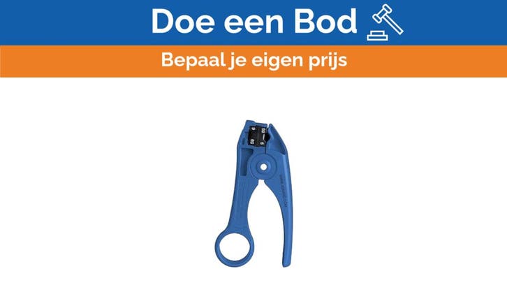 Bieden: Jonard Tools UST-1596 Coaxial Cable Stripper for CO, Bricolage & Construction, Outillage | Autres Machines, Enlèvement ou Envoi
