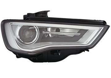 Audi A3 2012-2016 3/5 drs Xenon+LED Koplamp Rechts, Verzenden, Nieuw
