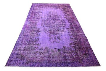 Paars vintage - Vloerkleed - 280 cm - 160 cm -  handgemaakt, Nieuw
