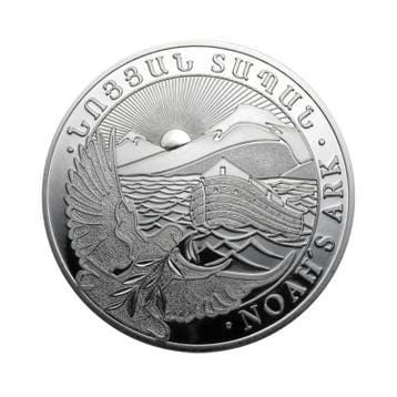Zilveren Noahs Ark munt 1 troy ounce