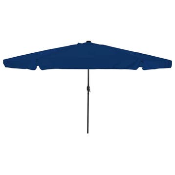 vidaXL Tuinparasol 395 x 395 x 245 cm Polyester Rond, Verzenden, Nieuw