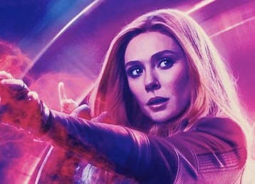 Scarlett Witch Wandavision - Elizabeth Olsen - 28x35 cm, Nieuw