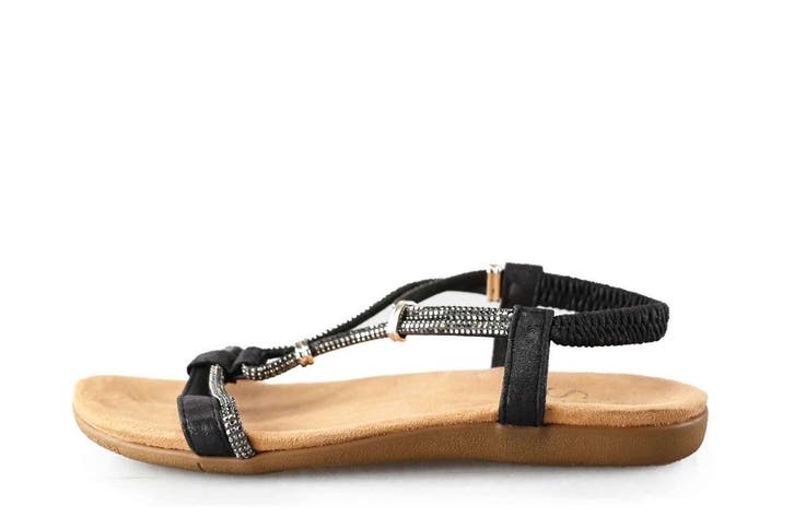 Sub55 Slippers in maat 37 Zilver, Kleding | Dames, Schoenen, Overige kleuren, Zo goed als nieuw, Slippers, Verzenden