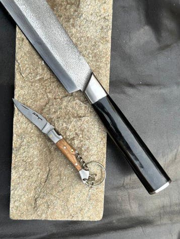Hekito - Keukenmes - Slagersmes - Exclusieve vintage