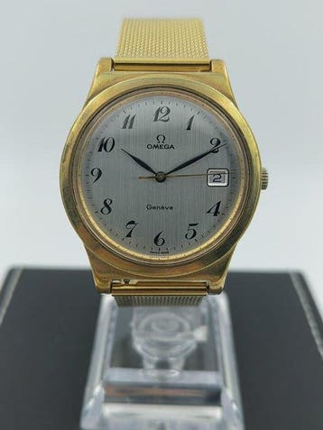 Omega - Genève - Zonder minimumprijs - 136.0102 - Heren -, Handtassen en Accessoires, Horloges | Heren, Nieuw