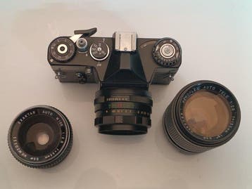 KMZ Krasnogorsk Zenit EM + obiettivi | Appareil photo