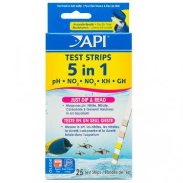 API F/S 5 In 1 Aquarium Test Strips, Verzenden