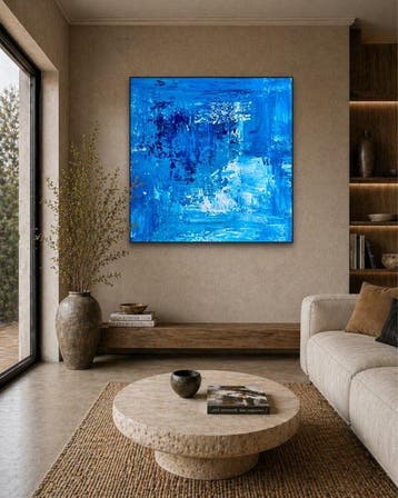 Ester Reut - Profondo Blu, Antiek en Kunst