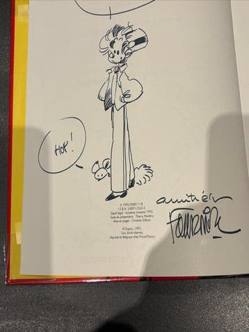 Spirou et Fantasio - Intégrale + dédicace - C - 1 Album -, Livres