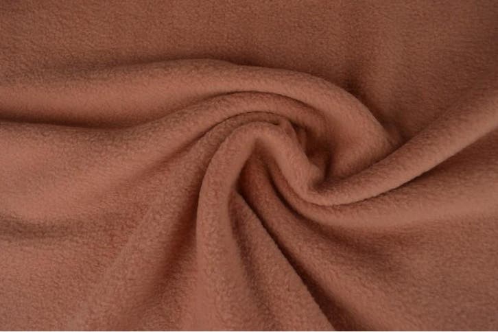 10 meter fleece stof - Oud roze - 100% polyester, Hobby & Loisirs créatifs, Tissus & Chiffons, Envoi