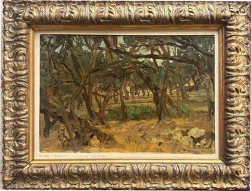 Sandro Vacchetti (1889–1976) - Ulivi a Bordighera