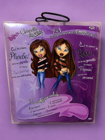 Bratz - Poupée Bratz Phoebe & Roxxi 2 in 1 GIG MGA nuove in