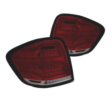 FEUX ARRIÈRE POUR MERCEDES W164 09-11 LED BAR ROUGE FUMÉ, Verzenden, Nieuw