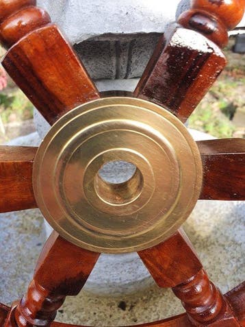 Objets maritimes - Bois- Volant en bois