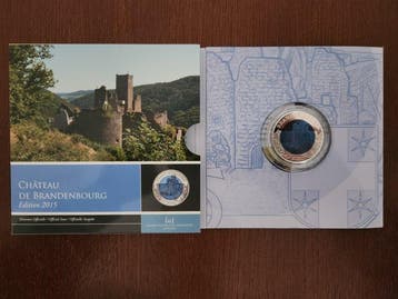 Luxemburg. 5 Euro 2015 Chateau de Brandenburg Proof