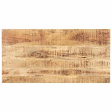 vidaXL Tafelblad 15-16 mm 100x60 cm massief mangohout, Verzenden