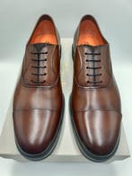 Santoni - Veterschoenen - Maat: EU 41.5 - Nieuw in doos, Nieuw