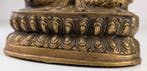 beeld van Namgyälma zittend op Lotustroon - Bronze - Népal